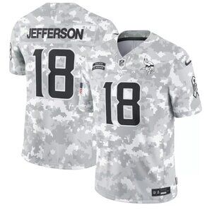 Minnesota Vikings Justin Jefferson Nike Jersey Mens Size XL/XXL Non Negotiable